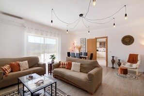 Fernseher, Kamin