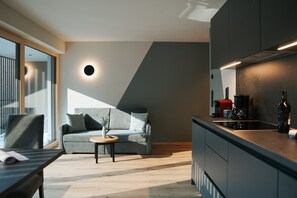 Interior - Apartment "Lodge Terrace Exclusive Large" with Mountain View & Wi-Fi (Sankt Martin in Passeier)