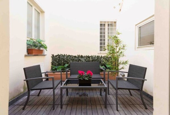 Terrace/patio - Charming Apartment at the Spanish Steps (Roma)