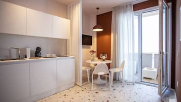 Superior appartement | 1 slaapkamer, luxe beddengoed, Select Comfort-bedden