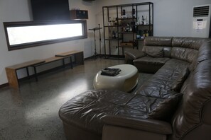 Koregon Pool Villa G 6 BR | Living area | Flat-screen TV