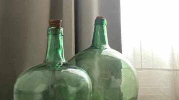 Hårtørrer, håndklæder