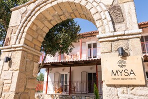 Façade de l’hébergement