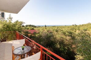 公寓, 2 间卧室, 露台 | 阳台景观