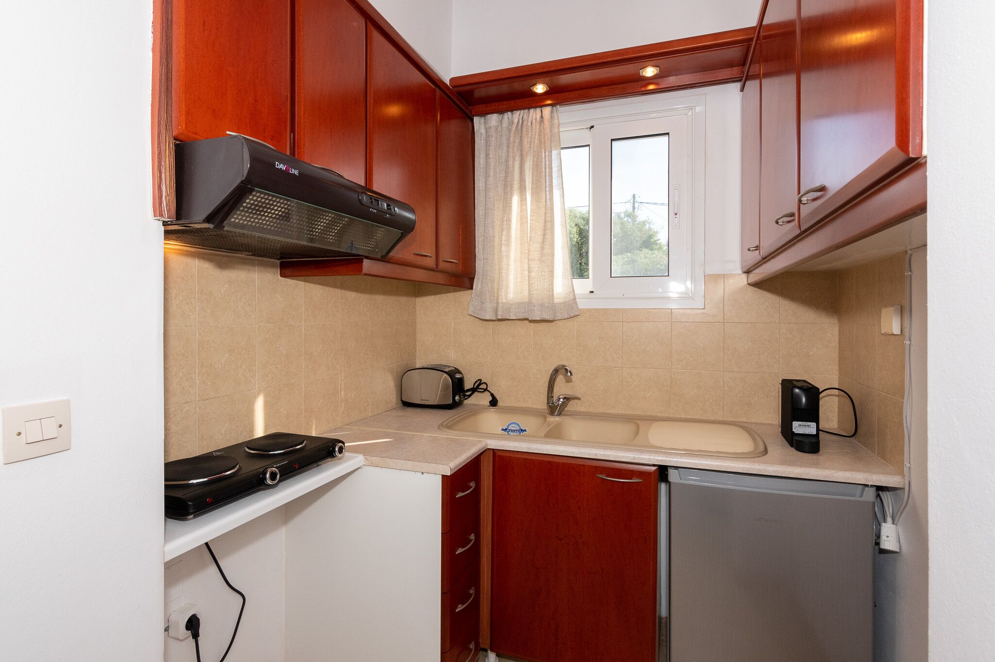 Apartment, 2 Schlafzimmer, Balkon | Eigene Küche | Kühlschrank, Herdplatte, Espressomaschine, Wasserkocher