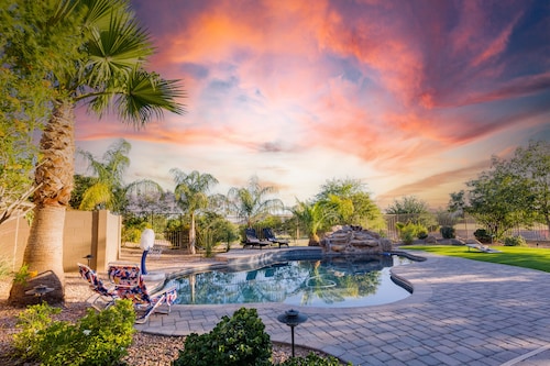 Chic and Cozy Retreat w/ Heated Pool, Stay A While