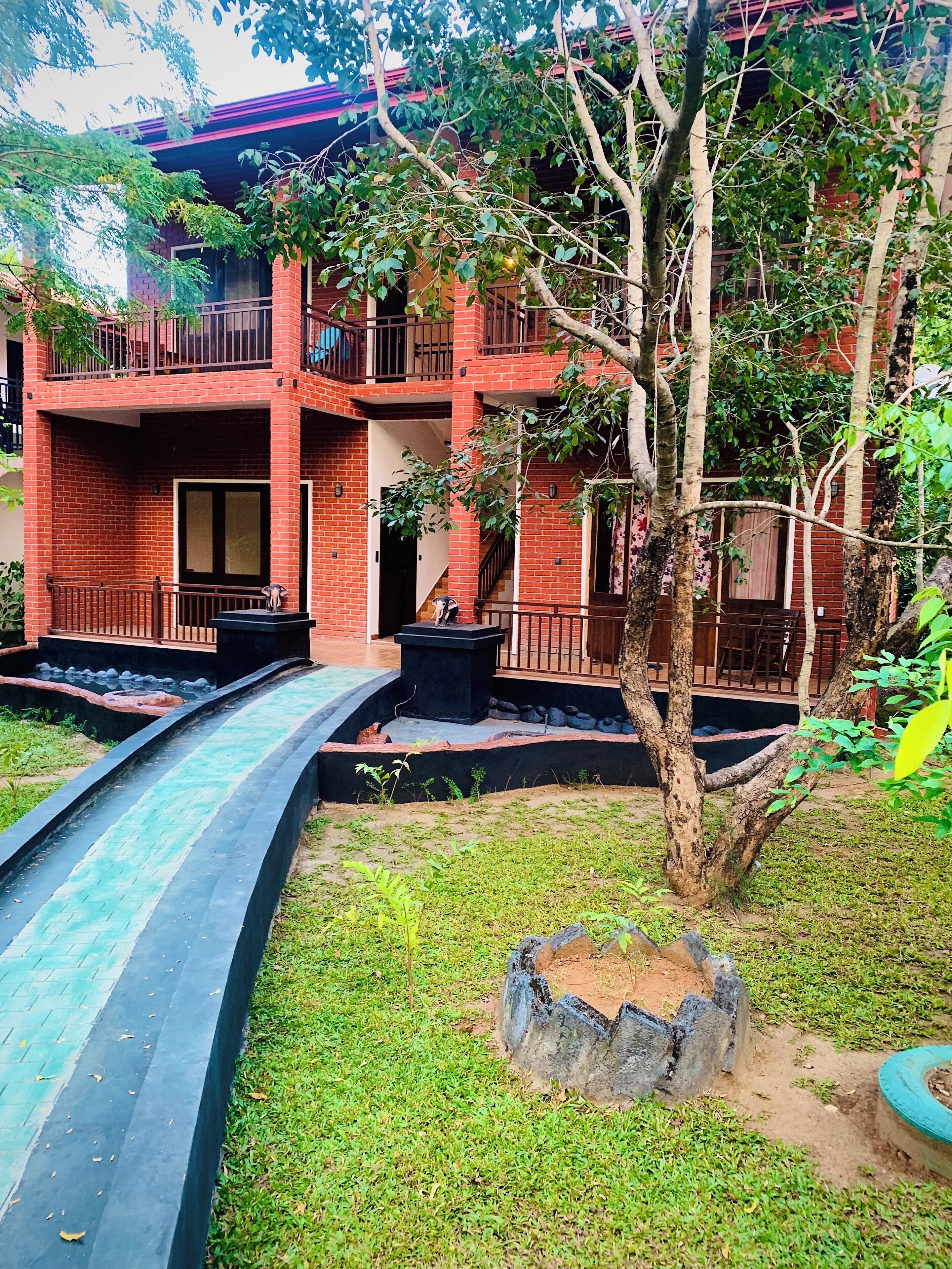 Fassade der Unterkunft