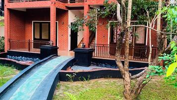 Fassade der Unterkunft