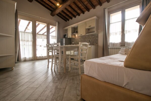 1 soveværelse, Wi-Fi, sengetøj, adgang for kørestole