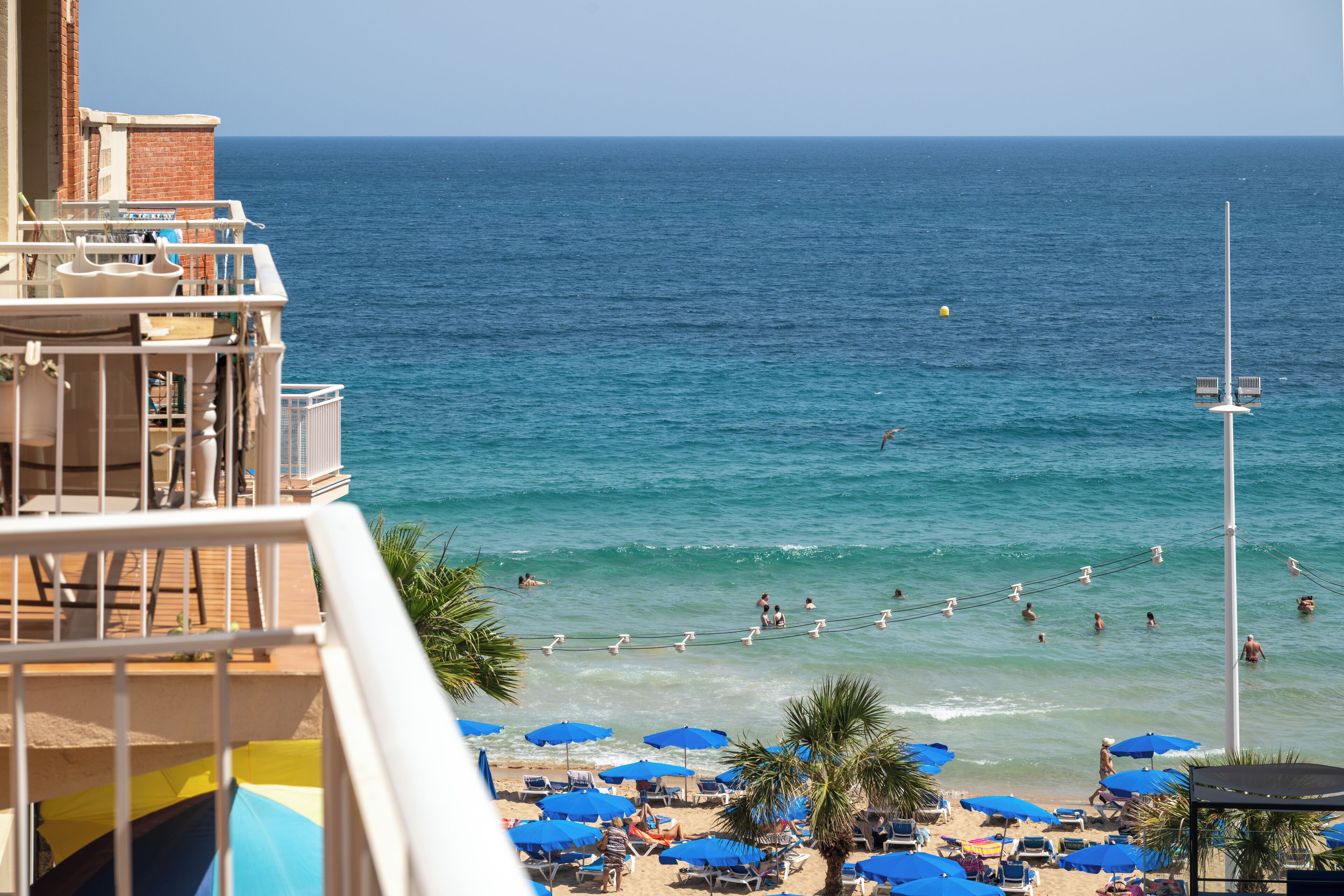 Familie appartement, 3 slaapkamers | Uitzicht vanaf balkon