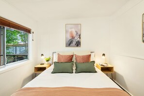 2 bedrooms, iron/ironing board, travel crib, WiFi