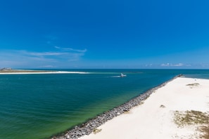 Na praia 