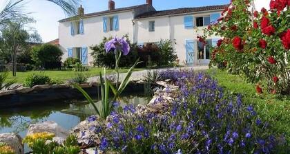 Cigogne, Gite 3 personnes (1 enfant) avec Piscine chauffée, Sud Vendée Littoral