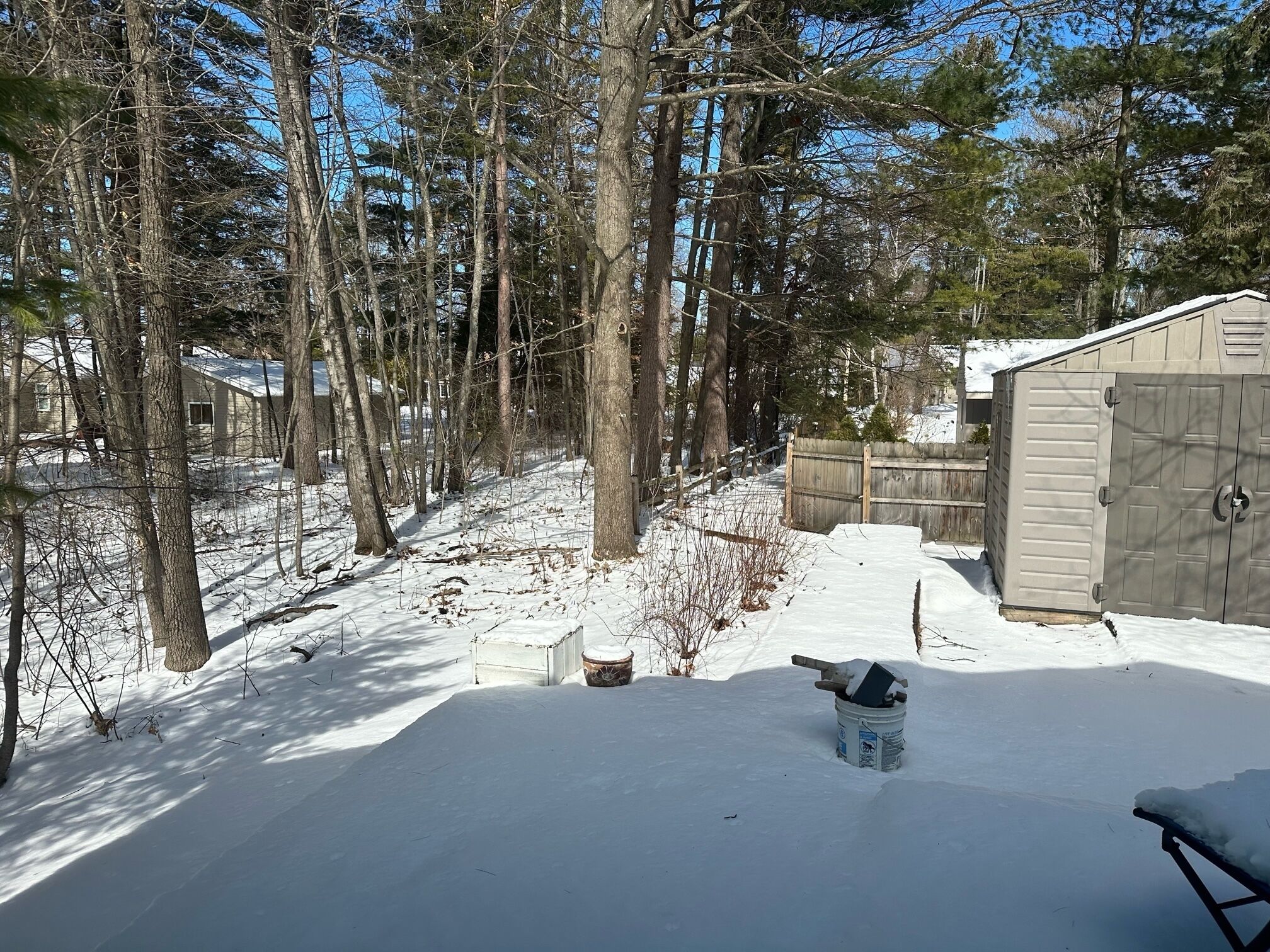 Enceinte de l’hébergement