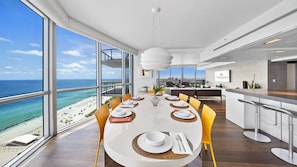 Dining - Oceanfront Private Penthouse at The Setai -3909 (Miami Beach)