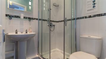 Shower, hair dryer