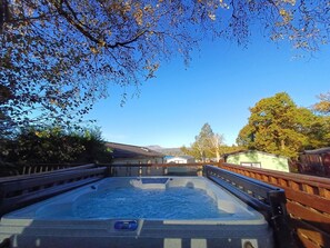 Idromassaggio all'aperto