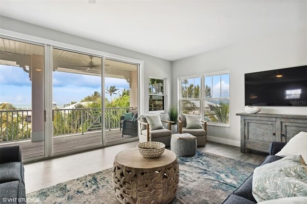 Smart TV, offices - Gulf-View Villa, Swim Spa and Walk to Sandbar (Anna Maria)