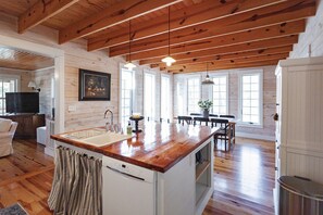 Interior - Peaceful Creekside Retreat w/ Fire Pit & Game Room Near Historic Lexington, VA (Glasgow)