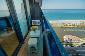 Panoramic-Apartment | Bügeleisen/Bügelbrett, kostenloses WLAN, Bettwäsche