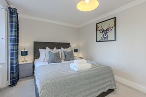 2 soverom, strykejern/-brett, reiseseng for barn og wi-fi