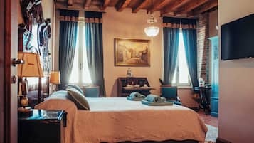 Dante room | 1 quarto, roupas de cama antialérgicas, edredons de pluma