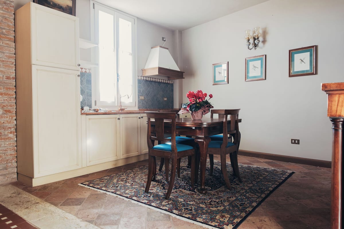 Apartment | Private kitchen | Espresso maker, coffee/tea maker, electric kettle, coffee grinder