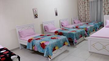 Basic Shared Dormitory | Living area | Fireplace, printers