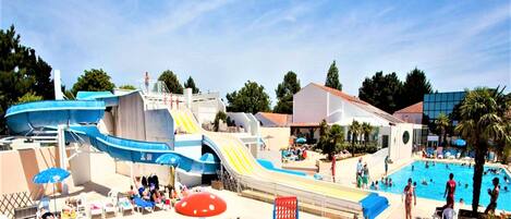 Indoor pool, outdoor pool