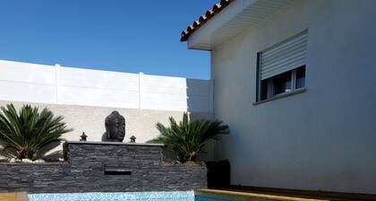 villa piscine clim mer et montagne