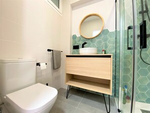Shower, hair dryer, towels - Alq 217 Peñon de Ifach 1 1 (Calpe)