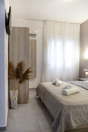 Deluxe tweepersoonskamer | Hypoallergeen beddengoed, geluiddichte muren