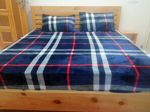 3 dormitorios, tabla de planchar con plancha, wifi y ropa de cama