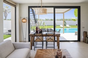 Smart TV, stereo - Villa Alti vista mare e piscina privata (Santa Maria del Focallo)