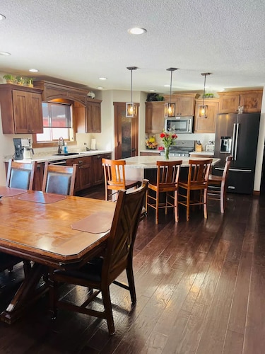 Candy Red Country Home