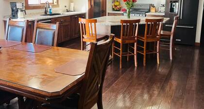 Candy Red Country Home