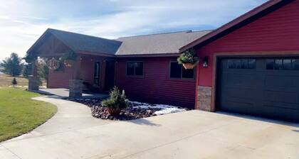 Candy Red Country Home