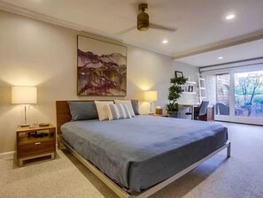 2 bedrooms, desk, iron/ironing board, free WiFi