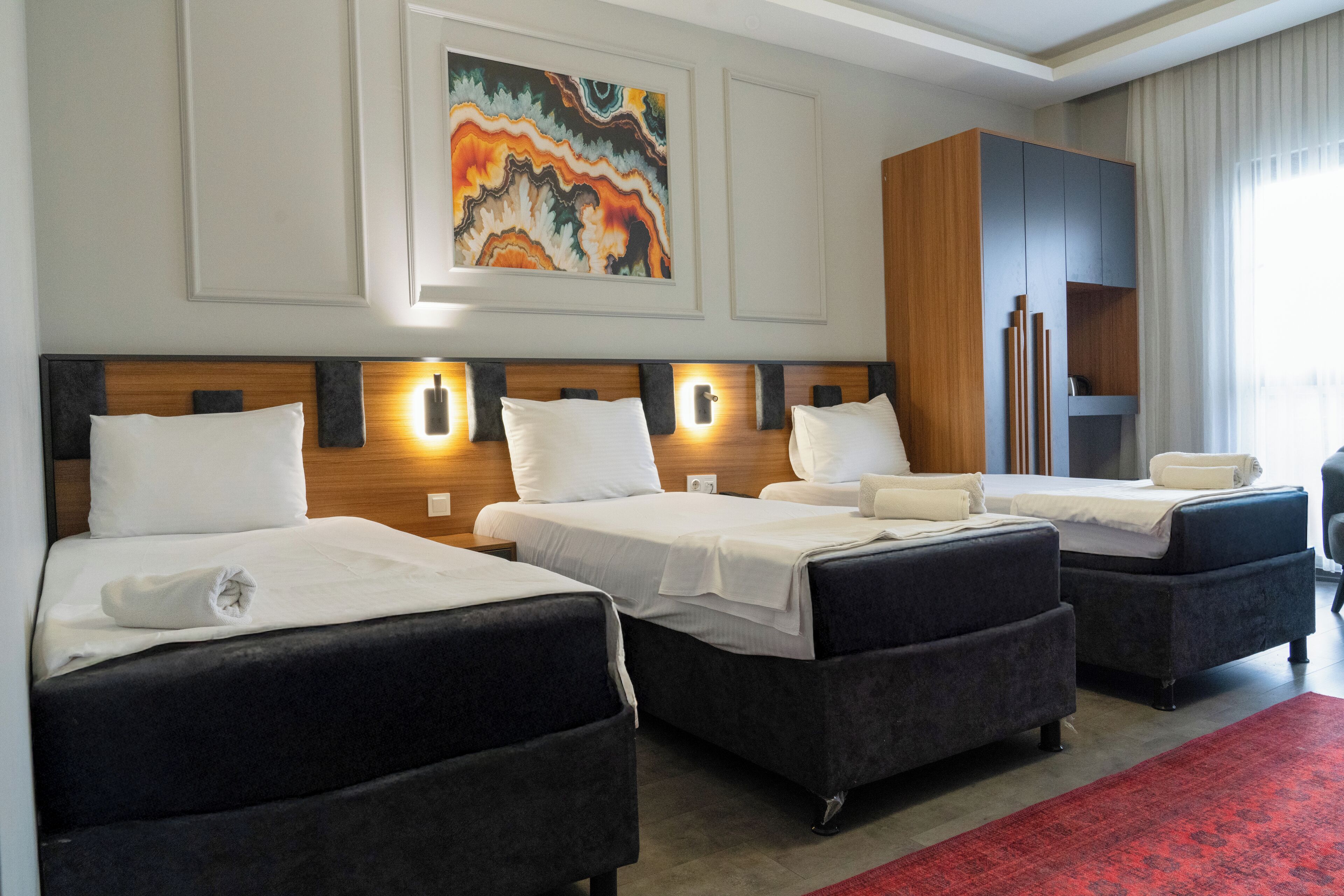 Tripla Standard | Minibar, postazione laptop, insonorizzazione, Wi-Fi gratuito