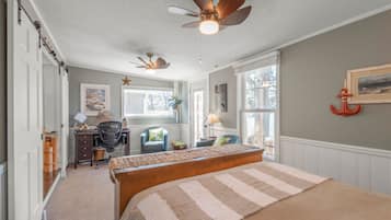 2 chambres, bureau, lit parapluie, Wi-Fi gratuit