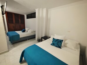 Free WiFi, bed sheets