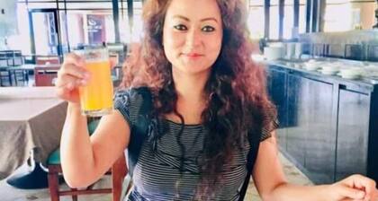 Flat in gangtok with green lawn and kitchenette