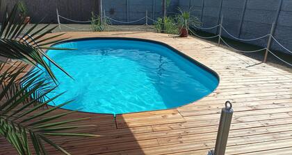 Spreewald apartment with pool