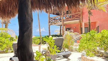 Vue sur le jardin