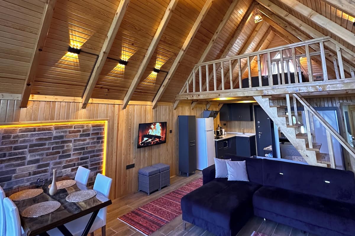 Luxury-Bungalow, 1 Schlafzimmer, Flussblick
