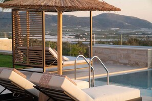 Villa | 4 bedrooms - Actea Seaview Villa II Free Heated Pool 800m sea (Kissamos)