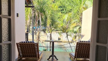 Elite Suite, 1 Double Bed, Balcony, Sea View | 1 bedroom, Egyptian cotton sheets, premium bedding
