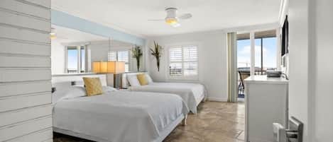 2 habitaciones, wifi, ropa de cama y acceso para silla de ruedas