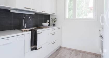 100m2 modern duplex with its own yard in Helsinki