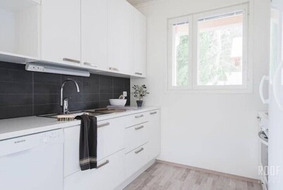 100m2 modern duplex with its own yard in Helsinki